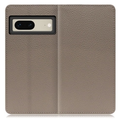 WORK47GG-GB-GPX7 [LOOF Book Google Pixel 7用 本革スマホケース/スタンド機能＆カードポケット付き グレージュ]
