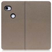 WORK47GG-GB-3AXL [LOOF Book Google Pixel 3a XL用 本革スマホケース/スタンド機能＆カードポケット付き グレージュ]