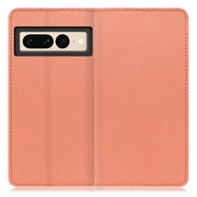 WORK47GG-FM-GPX7P [LOOF Book Google Pixel 7 Pro用 本革スマホケース/スタンド機能＆カードポケット付き フラミンゴ]