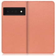 WORK47GG-FM-GPX6P [LOOF Book Google Pixel 6 Pro用 本革スマホケース/スタンド機能＆カードポケット付き フラミンゴ]