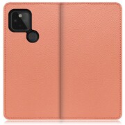 WORK47GG-FM-GPX4A5G [LOOF Book Google Pixel 4a（5G）用 本革スマホケース/スタンド機能＆カードポケット付き フラミンゴ]