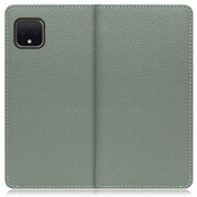 WORK47GG-DG-PX4XL [LOOF Book Google Pixel 4 XL用 本革スマホケース/スタンド機能＆カードポケット付き ダルグリーン]
