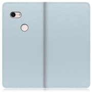 WORK47GG-BU-PX3XL [LOOF Book Google Pixel 3 XL用 本革スマホケース/スタンド機能＆カードポケット付き スカイブルー]