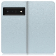 WORK47GG-BU-GPX6P [LOOF Book Google Pixel 6 Pro用 本革スマホケース/スタンド機能＆カードポケット付き スカイブルー]