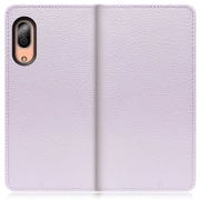 WORK47AO-PL-SEN3 [LOOF Book AQUOS sense3/sense3 lite/sense3 basic用 本革スマホケース/スタンド機能＆カードポケット付き ラベンダー]