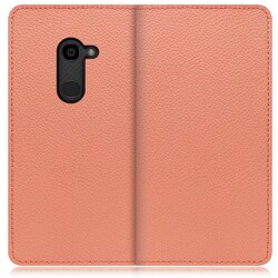 WORK47AO-FM-ZERO [LOOF Book AQUOS zero用 本革スマホケース/スタンド機能＆カードポケット付き フラミンゴ]