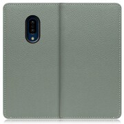 WORK47AO-DG-ZERO2 [LOOF Book AQUOS zero2用 本革スマホケース/スタンド機能＆カードポケット付き ダルグリーン]