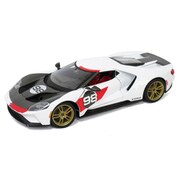 200-121 Maisto 1：18 SE 2021 フォード GTヘリテージ ホワイト [ダイキャストミニカー]