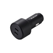 シガーソケット カーチャージャー 最大合計出力40W 2ポート USB C ×2 PD 20W 充電器 ブラック MPA-CCPD09BK