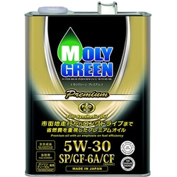 ヨドバシ.com - モリグリーン MOLYGREEN 0470170 [エンジンオイル プレミアム SP GF-6A CF 5W30 4L  全合成油] 通販【全品無料配達】