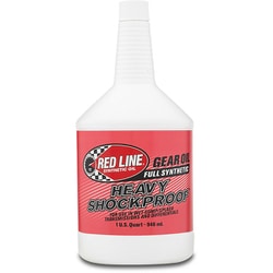 ギアオイル SHOCKPROOF HEAVY 1USQUART REDLINE SHOCK HEAVY 1QT