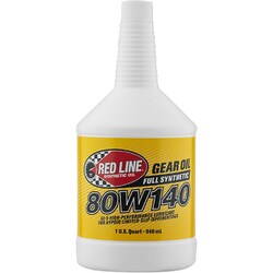 ギアオイル 80w140 1USQUART（0.94L） REDLINE 80W140 1Q