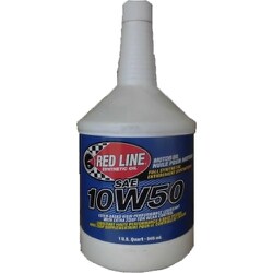 エンジンオイル 10W50 SN 1USQUART（0.94L） RED LINE 10W50 1Q SN