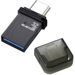 ヨドバシ.com - エレコム ELECOM USBメモリ 32GB USB3.2（Gen1）/3.1（Gen1）/3.0/2.0 2in1  【Type-C/USB A】 キャップ式 読込最大200MB/s ブラック MF-CAU32032GBK 通販【全品無料配達】