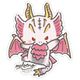 キャラクターグッズ ゲーム CAPCOM×B-SIDEステッカー モンスターハンター メル・ゼナ （ファンシー)
