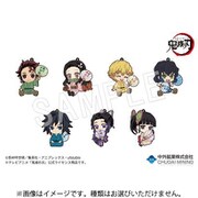 鬼滅の刃 ぺたん娘ラバーストラップ 夏祭り ver. vol.1 1個 [コレクショントイ]