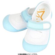 ne1-8030ps-sx-175 [日本製 上履き はだしっこ マジックベルト 園学校用 サックス 17.5cm]