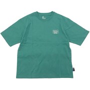 20263220 [Penfield 防蚊 ワイドシルエット ロゴ Tシャツ GREEN Lサイズ]