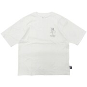 20263222 [Penfield 防蚊 ワイドシルエット イニシャルベアー Tシャツ WHITE XLサイズ]