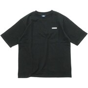 20963064 [SIERRA DESIGNS ワイドシルエット ベーシックロゴネーム Tシャツ BLACK Lサイズ]