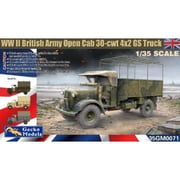 35GM0071 1/35 WW.II イギリス軍 30-cwt 4×2 GSトラック （オープンキャブ） [組立式プラスチックモデル]