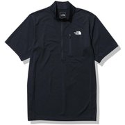 ショートスリーブフラッシュドライスリーディージップアップ メンズ カットソー アーバンネイビー（UN） XLサイズ NT12202