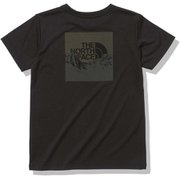 ショートスリーブスクエアマウンテンロゴティー S/S SQ MT LOGO T NTW32377 ブラック(K) Lサイズ [アウトドア カットソー レディース]