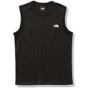 スリーブレス ES アンペアクルー S/L ES Ampere Crew NT12381 ブラック(K) Lサイズ [フィットネス ノースリーブ メンズ]