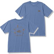 ショートスリーブエクスプロールソースサーキュレーションティー S/S Explore Source Circulation Tee NT32392 スーパーソニックブルー(SC) Lサイズ [アウトドア カットソー メンズ]