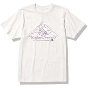 S/S エクスプロール ソース マウンテンティー S/S Explore Source Mountain Tee NT32393 ホワイト(W) Sサイズ [アウトドア カットソー メンズ]