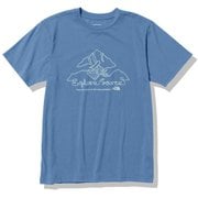 S/S エクスプロール ソース マウンテンティー S/S Explore Source Mountain Tee NT32393 スーパーソニックブルー(SC) Lサイズ [アウトドア カットソー メンズ]