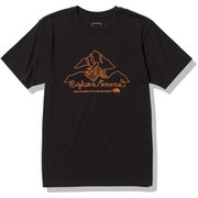S/S エクスプロール ソース マウンテンティー S/S Explore Source Mountain Tee NT32393 ブラック(K) Mサイズ [アウトドア カットソー メンズ]