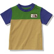 ショートスリーブTNFグランドティー B S/S TNF Grand Tee NTB32338 ケルプタン(KT) 90サイズ [アウトドア トップス キッズ]
