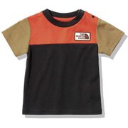 ショートスリーブTNFグランドティー B S/S TNF Grand Tee NTB32338 ブラック(K) 90サイズ [アウトドア トップス キッズ]