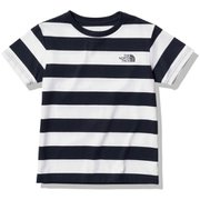 ショートスリーブフィールドボーダーティー S/S Field Border Tee NTJ32321 アーバンネイビー(UN) 120サイズ [アウトドア トップス キッズ]