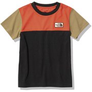 ショートスリーブTNFグランドティー S/S TNF Grand Tee NTJ32338 ブラック(K) 110サイズ [アウトドア トップス キッズ]