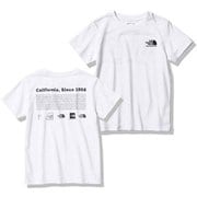 ショートスリーブヒストリカルロゴティー S/S Historical Logo Tee NTJ32356 ホワイト(W) 100サイズ [アウトドア トップス 半袖 キッズ]