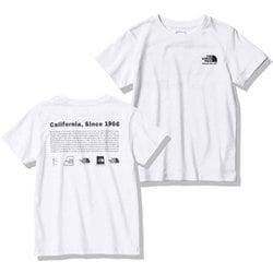 ショートスリーブヒストリカルロゴティー S/S Historical Logo Tee NTJ32356 ホワイト(W) 120サイズ [アウトドア トップス 半袖 キッズ]