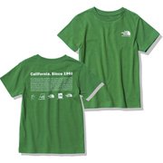 ショートスリーブヒストリカルロゴティー S/S Historical Logo Tee NTJ32356 プライマリーグリーン(PR) 110サイズ [アウトドア トップス キッズ]