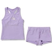 ガールズウォーターウエア G Water Wear NTG12277 ラベンダー(LA) 100サイズ [セパレート水着 ガールズ]