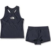 ガールズウォーターウエア G Water Wear NTG12277 アーバンネイビー(UN) 150サイズ [セパレート水着 ガールズ]