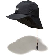 ポホノサンシールドキャップ Kids' Pohono Sunshield Cap NNJ02102 ブラック(K) KSサイズ [アウトドア 帽子 キッズ]