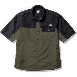 新品THENORTHFACEザ・ノース・フェイスショートスリーブヌプシシャツ　Ｌ THE NORTH FACE シャツ FACE/ザ・ノース・フェイス S/S NUPTSE
