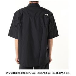 THE NORTH FACE S/S NUPTSE SHIRT BLACK（ザ・ノース・フェイス