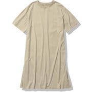 テックラウンジワンピース Tech Lounge Onepiece NTW12266 フォッシルアイボリー(FI) Mサイズ [アウトドア ワンピース レディース]