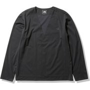 テックラウンジカーディガン Tech Lounge Cardigan NT12360 ブラック(K) Mサイズ [アウトドア カーディガン メンズ]