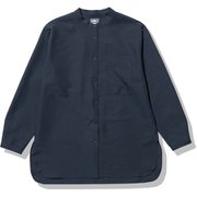 シアサッカーオーバーシャツ Seersucker Overshirt NRW12361 アーバンネイビー(UN) Lサイズ [アウトドア シャツ レディース]