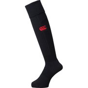 ソリッドカラーストッキング SOLID COLOR STOCKINGS AS08961 ブラック(BK) サイズ25(25-27cm) [ラグビー ストッキング メンズ]