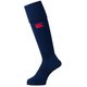 ソリッドカラーストッキング SOLID COLOR STOCKINGS AS08961 ネイビーxレッド(NR) サイズ25(25-27cm) [ラグビー ストッキング メンズ]