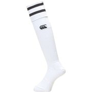 2ラインストッキング AS08962 ホワイト(10) サイズ25(25-27cm) [ラグビー ストッキング メンズ]